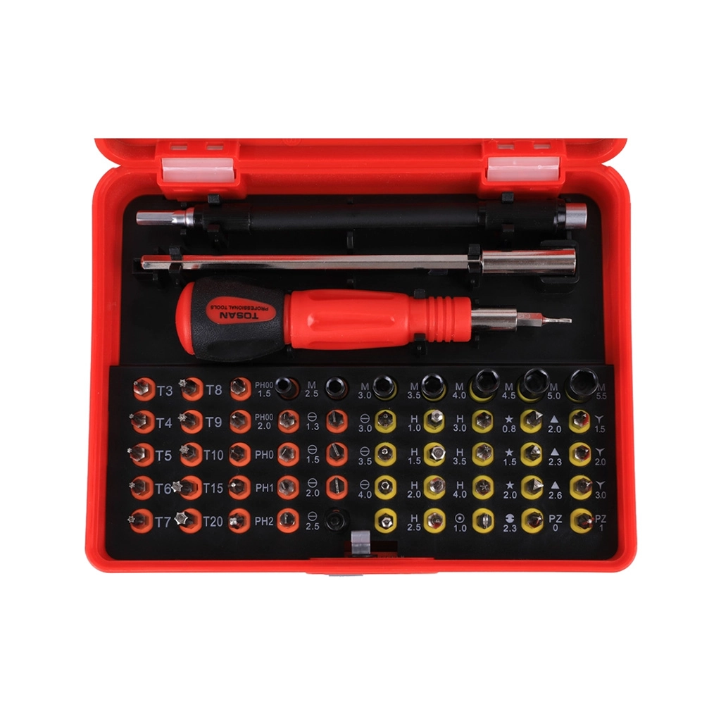 ست پیچ گوشتی 54 عددی ساخت چین کد T8316-S54 توسن