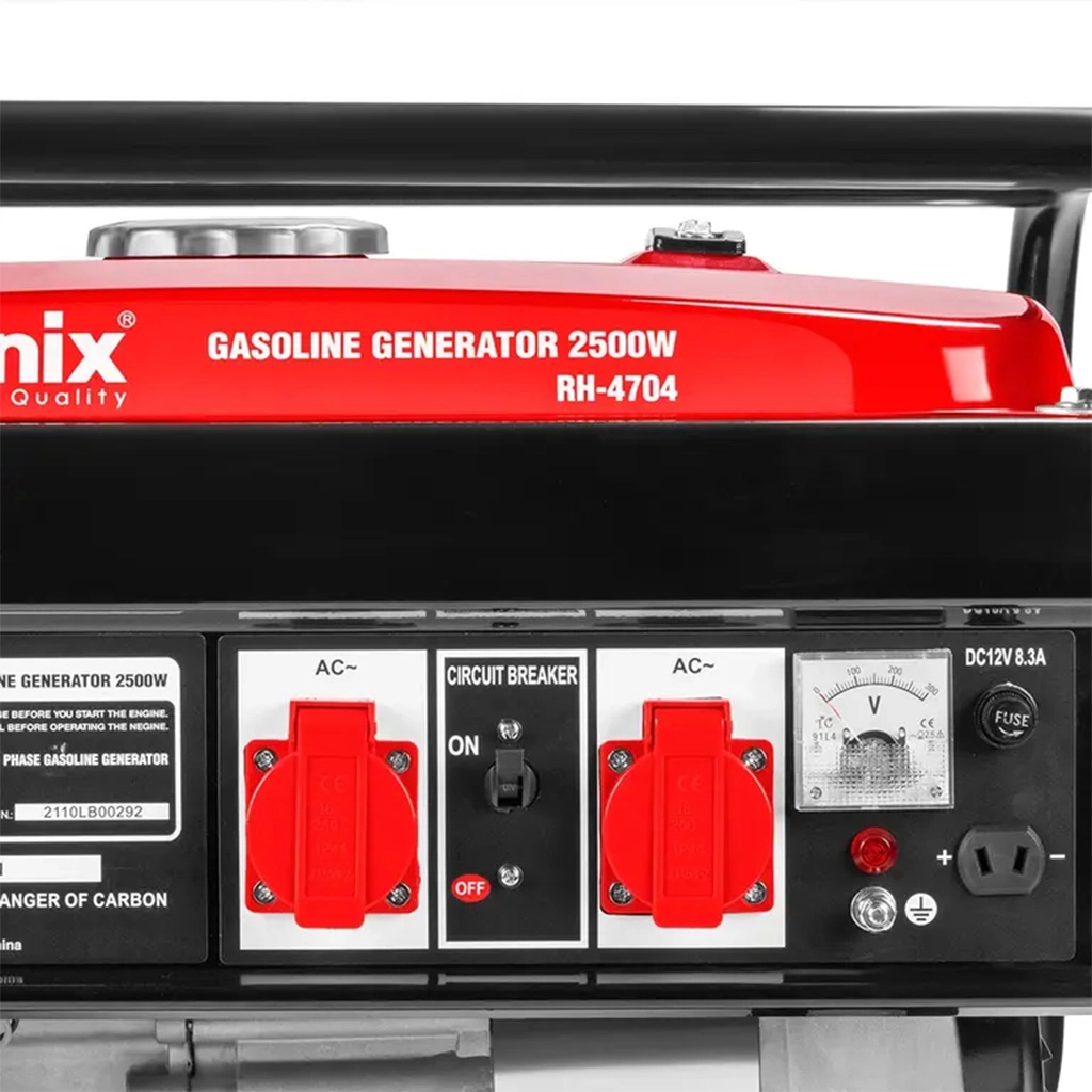 ژنراتور بنزینی 2.5کیلو وات مدل RH-4704 رونیکس