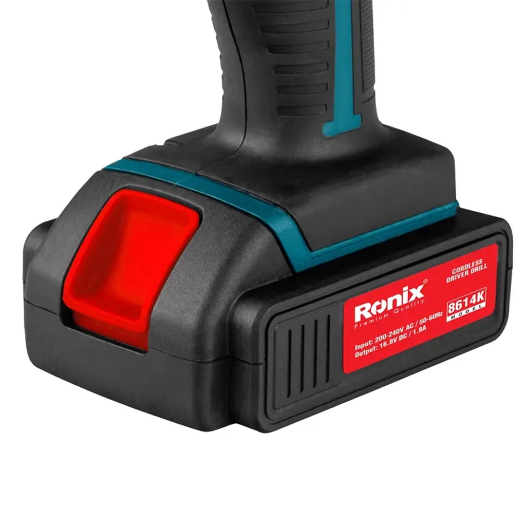 کیت دریل پیچ گوشتی شارژی مدل 8614K رونیکس