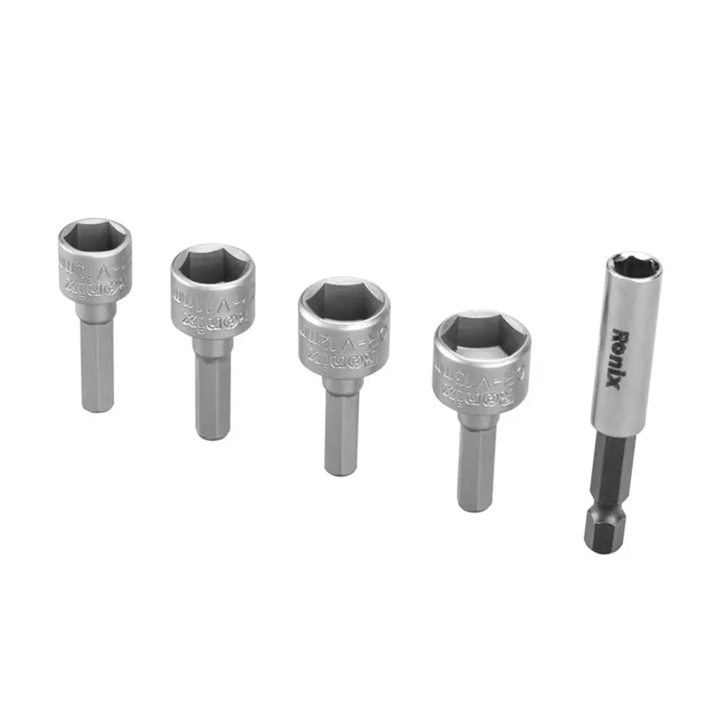کیت دریل چکشی شارژی 20 ولت دو باطری 53 پارچه مدل RS-8619  رونیکس