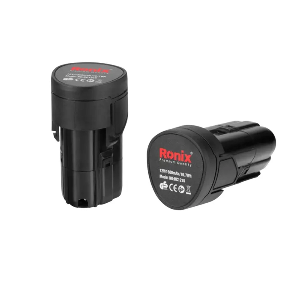 کیت دریل شارژی 12 ولت تک باطری 19 پارچه مدل RS-8613  رونیکس