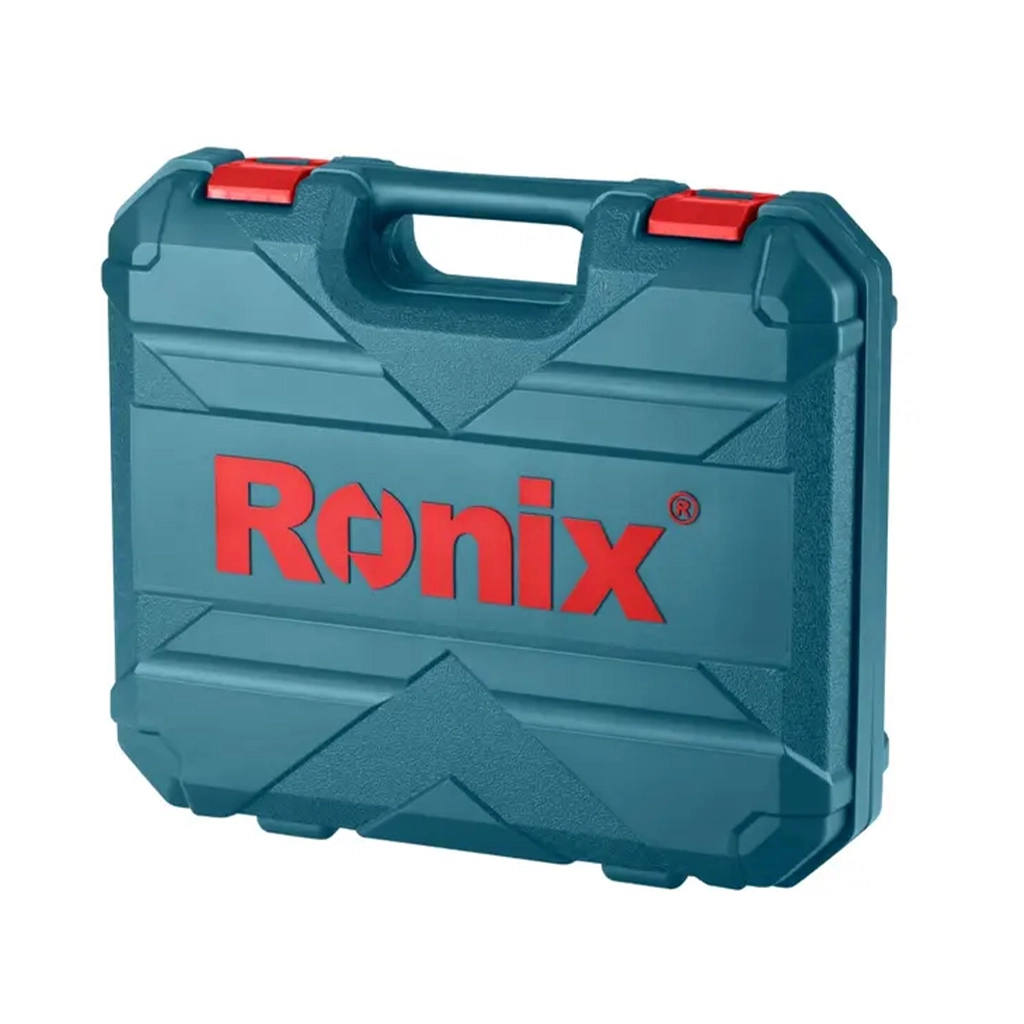 کیت دریل شارژی 12 ولت تک باطری 19 پارچه مدل RS-8613  رونیکس