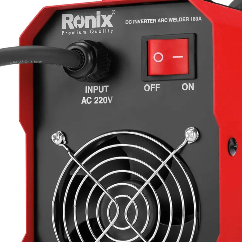 مینی اینورتر جوشکاری تک برد 180 آمپر مدل RH-4603 رونیکس